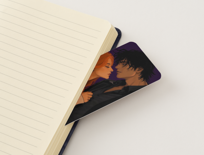 Darkness and her Shadow Bookmark - Humorous