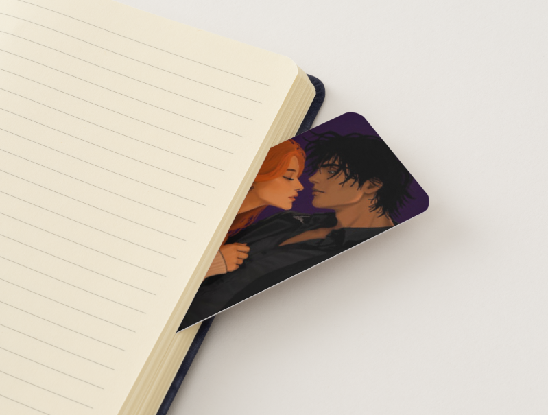 Atlas and Elaria Bookmark - Romantic