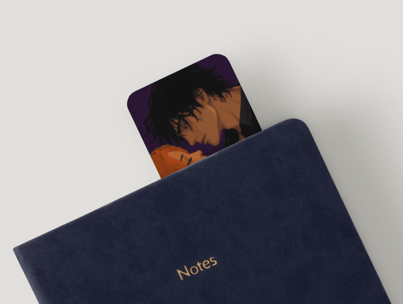 Atlas and Elaria Bookmark - Romantic - Author Crystal CainBookmark
