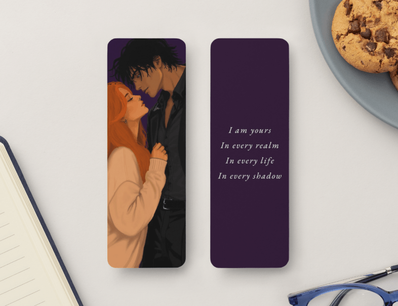 Atlas and Elaria Bookmark - Romantic - Author Crystal CainBookmark