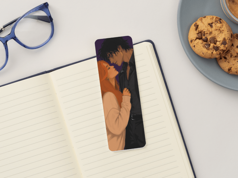 Darkness and her Shadow Bookmark - Humorous - Author Crystal CainBookmark