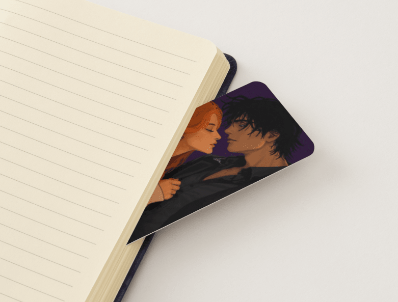 Darkness and her Shadow Bookmark - Humorous - Author Crystal CainBookmark