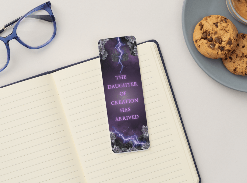 Hunted by Fate - Bookmark - Author Crystal CainBookmark
